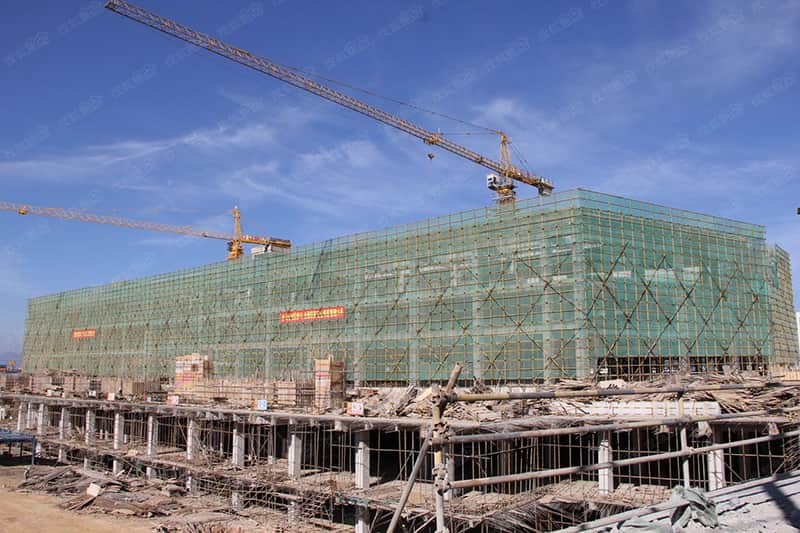 富大新厂开工建设中，位于红石梁产业园